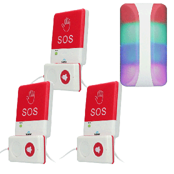 KALER calling system - set for three beds