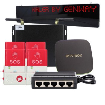 Konesusteem KALER - Haigla, sanatoorium, hoolekandekodu, 4 voodikohta, vitriin