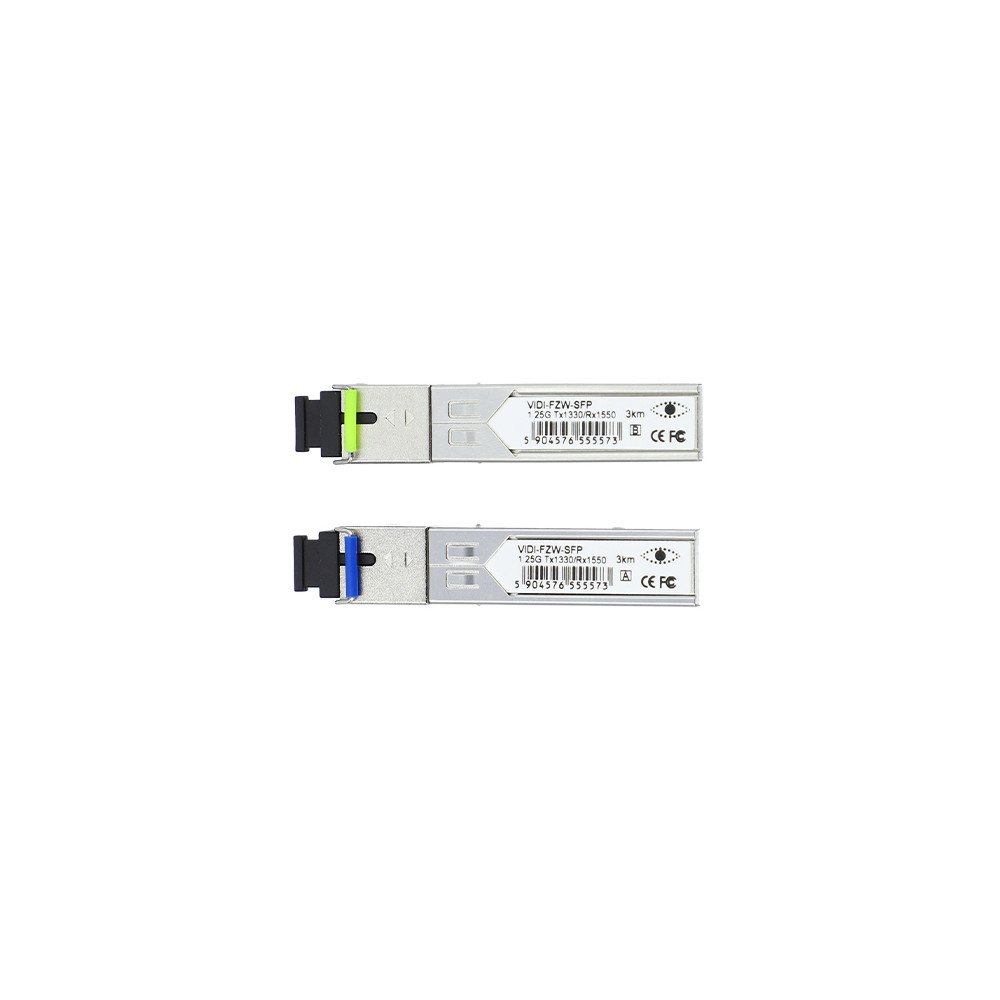 Fiiberoptiline SFP sisestus, VIDI-FZW-SFP komplekt