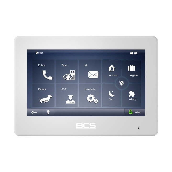 BCS BCS-MON7600W-2 video monitors PoE SIP