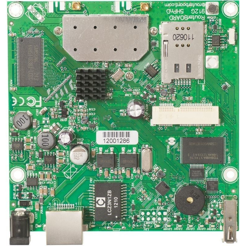 MikroTik RB912UAG-5HPnD bezvadu maršrutētājs / āra