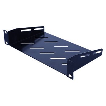 Riiul RACK 10" kapi jaoks, must