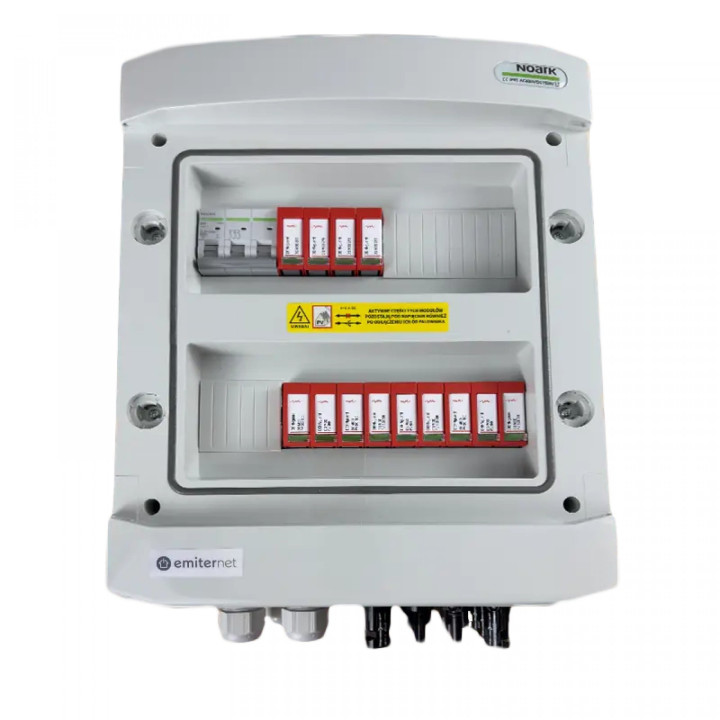 EMITER EM-382_DCAC IP65 sadales panelis SPD Type 2 25A