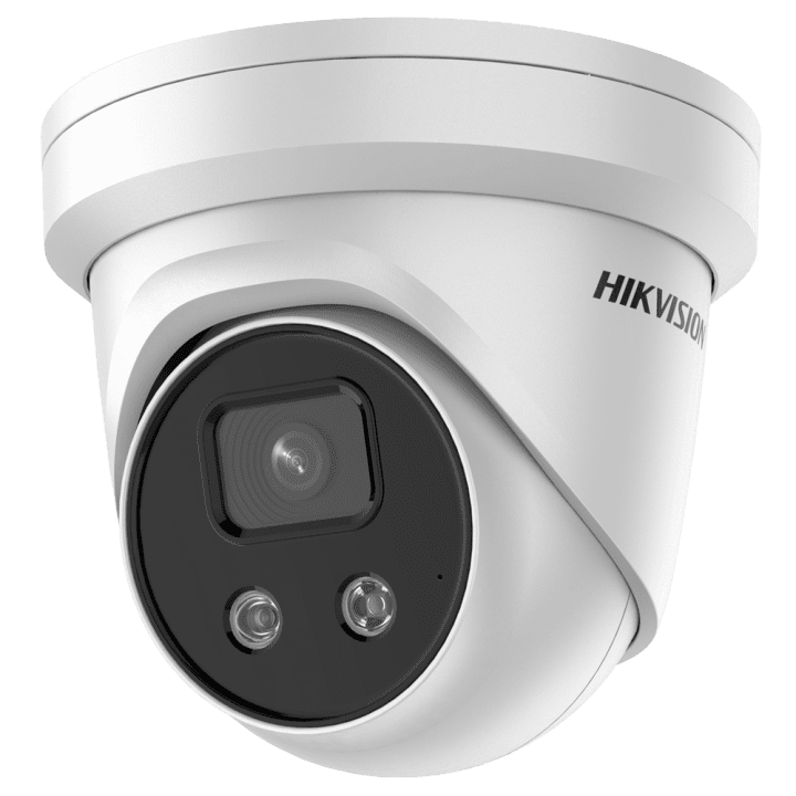 HIKVISION PRO DS-2CD2386G2-IU(2.8mm)(C) 8MP Turret IP Camera with PoE, IP67, IR 30m