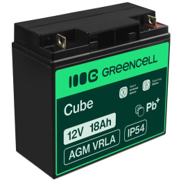 Green Cell AGM09 12V 18Ah VRLA аккумулятор