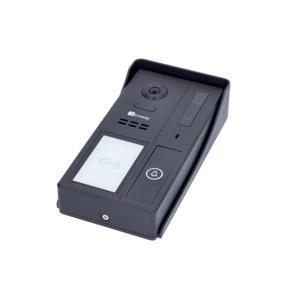 Genway F-S61-2W F-seeria kaardilugejaga uhepere valise video sisetelefoni paneel