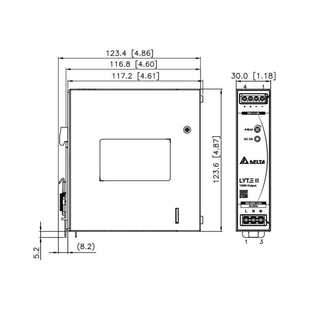 DRL-12V120W-1RU