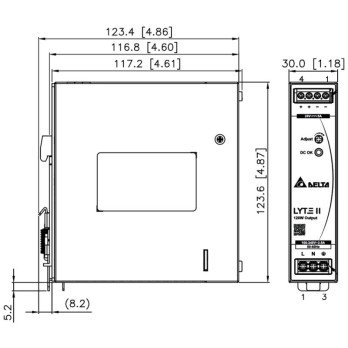 KYTKENTAVIRTALAHDE DRL-12V120W-1FI
