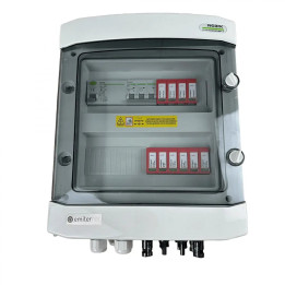 EMITER EM-1346_DCAC Combined DC/AC Surge Protection Device IP65, Type 2 SPD, 25A, 300mA RCD
