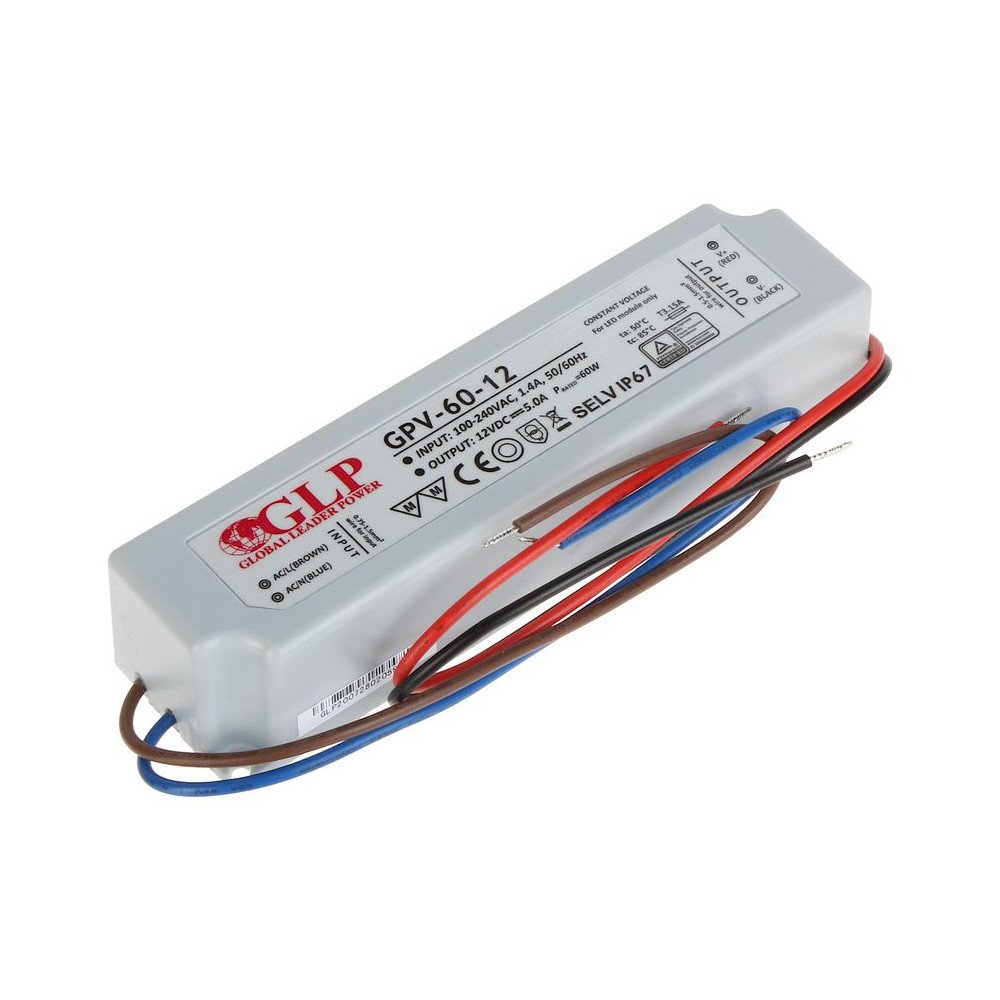 SWITCHING POWER SUPPLY 12V/5A/GPV