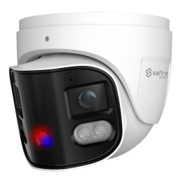 SAFIRE SMART SF-IPT180A-8I1-SL 8MP bokštelis IP kamera su dvigubu apšvietimu, PoE ir Wi-Fi
