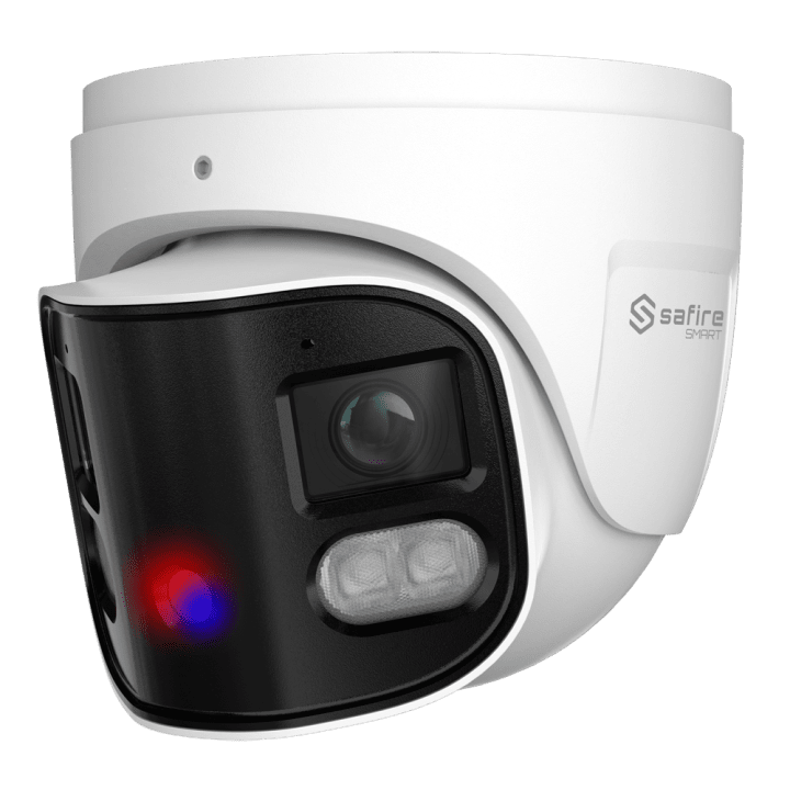 SAFIRE SMART SF-IPT180A-8I1-SL 8 megapikselin torni-IP-kamera kaksoisvalolla, PoE:llä ja Wi-Fi:llä