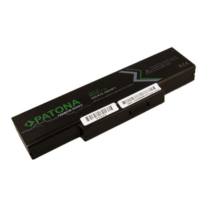 Akku Asus A32-K72 5200mAh Li-Ion 11,1V PREMIUM