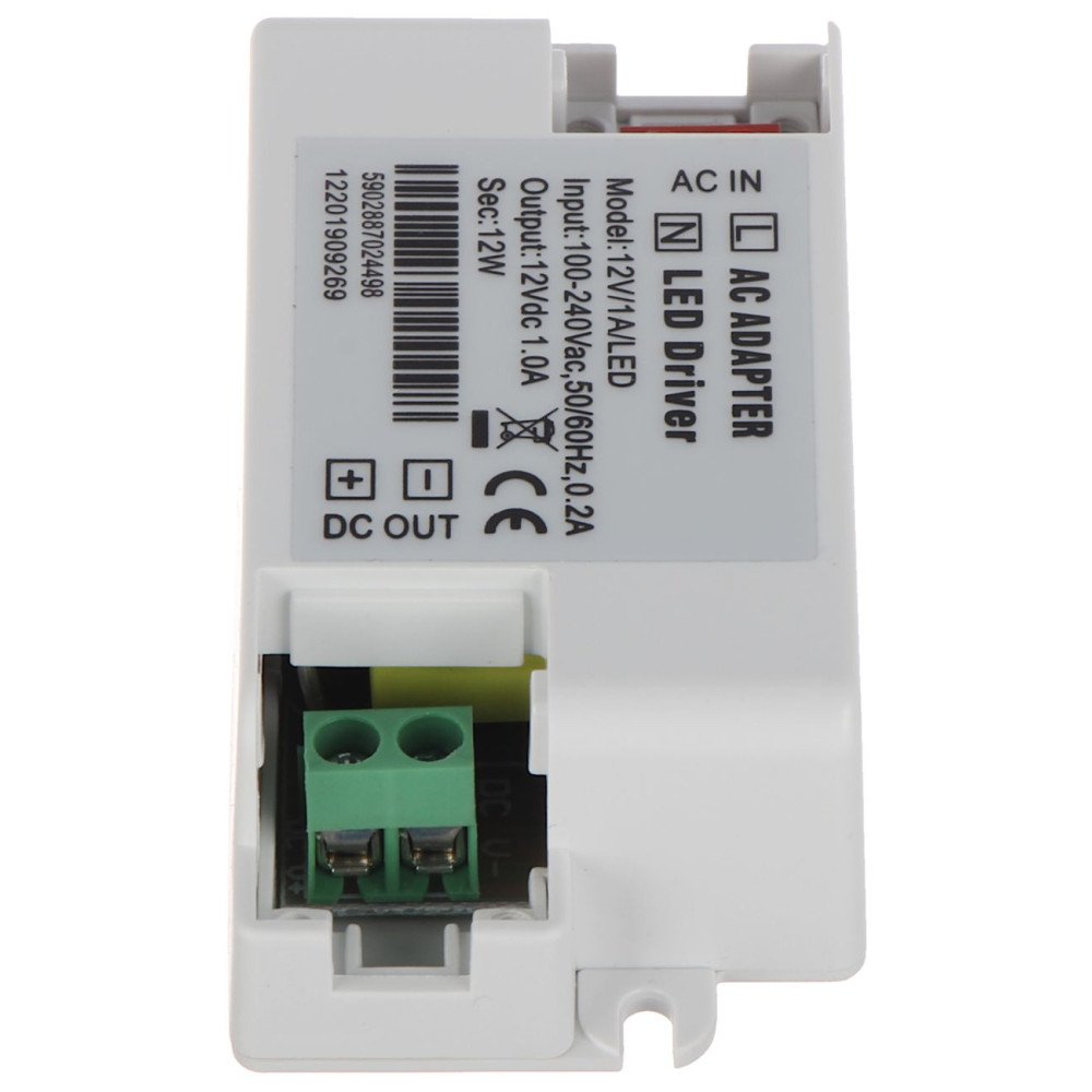 ISJUNGIMO MAITINIMO 12V/1A/LED