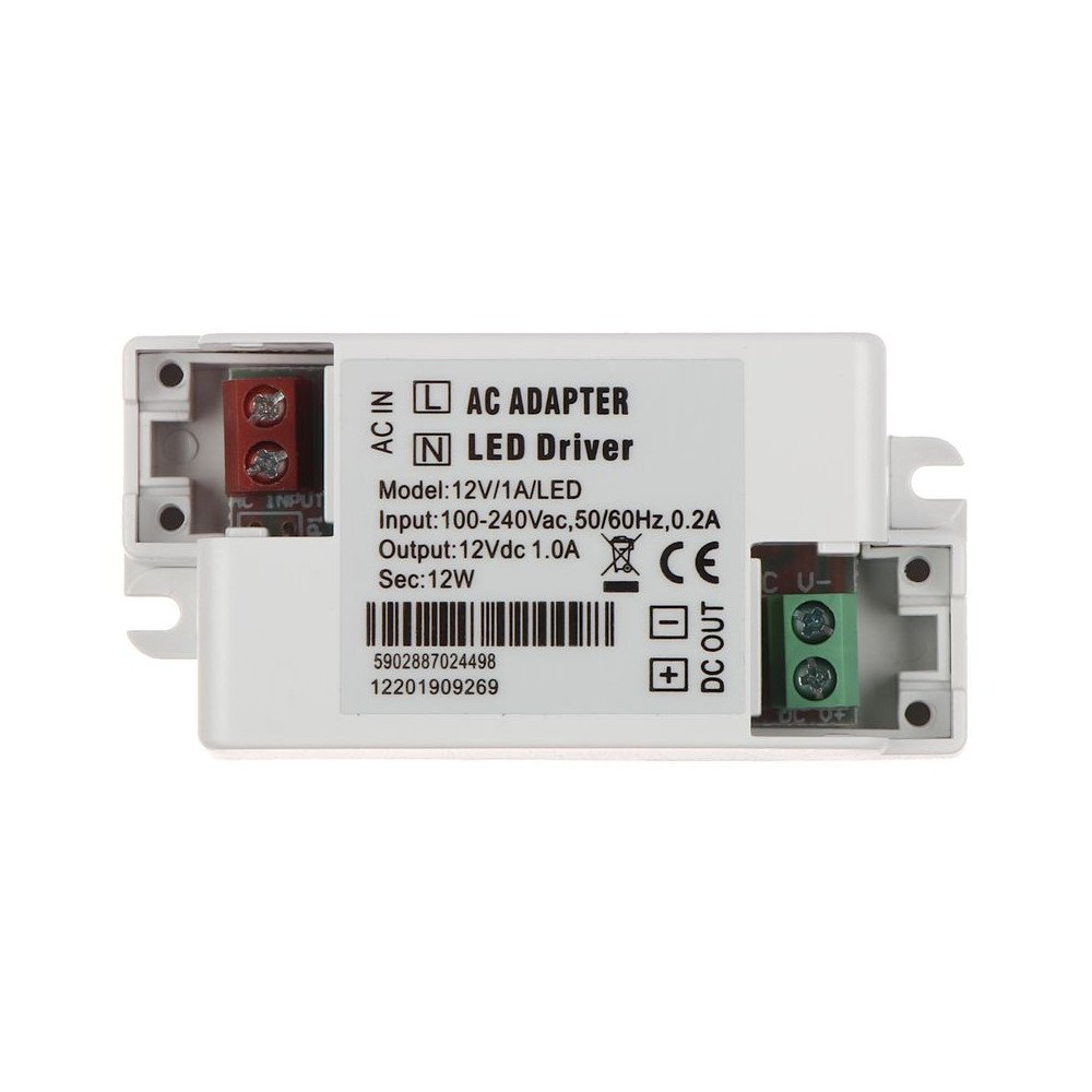 ISJUNGIMO MAITINIMO 12V/1A/LED