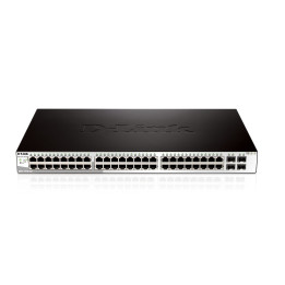 D-Link DGS-1210-52 Managed Gigabit Ethernet Switch, 1U, Black
