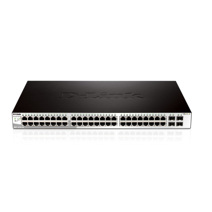 D-Link DGS-1210-52/E 52 prievadų Gigabit išmanusis valdomas tinklo jungiklis L2