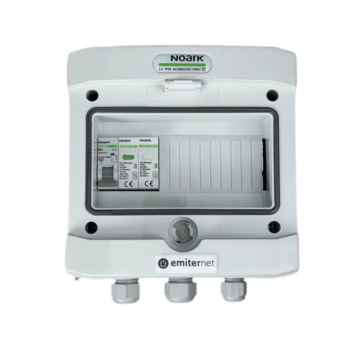 EMITER EM-95N_AC IP65 SPD tyyppi 1+2 20A 1P