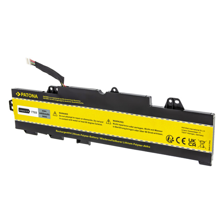 Akku HP 850 G5 4400 mAh Li-Pol 11,55 V TT03XL