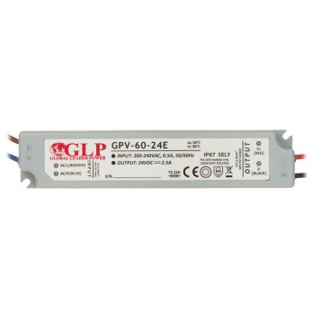 ISJUNGIMO MAITINIMO 24V/2.5A/GPV-MINI