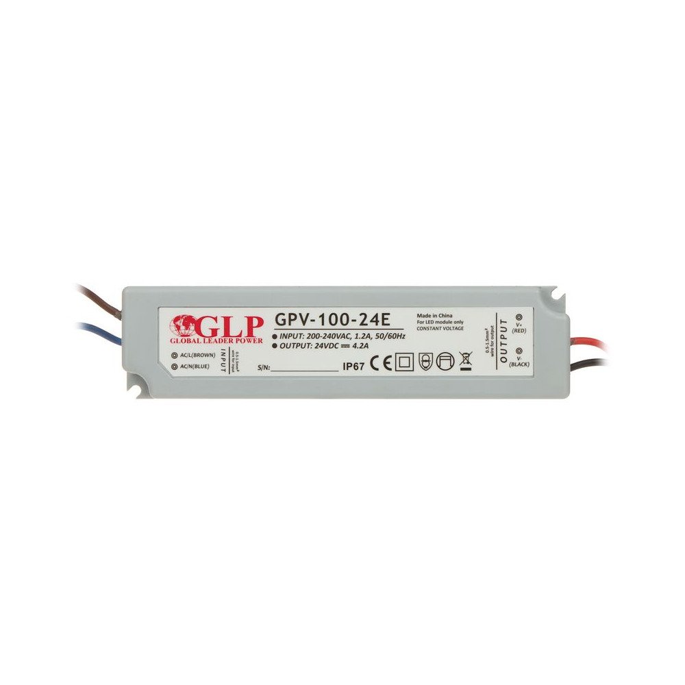 SWITCHING POWER SUPPLY 24V/4.2A/GPV-MINI