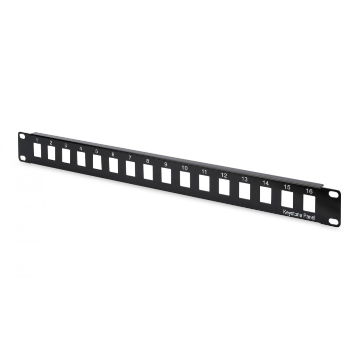 DIGITUS DN-91400 16 portu sadalītājpanelis 1U
