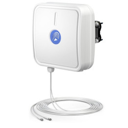 QuWireless QuPanel LTE HP MIMO 2x2 Directional Antenna, 10m Cable
