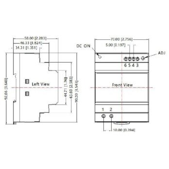 SLEGSANAS BAROSANAS APGADE DL2-100-48-U