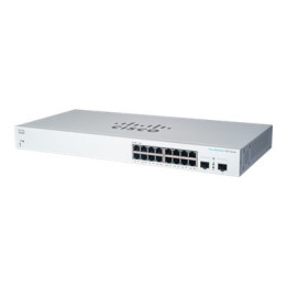 Cisco CBS220-16T-2G-UK управляемый PoE коммутатор 16 портов
