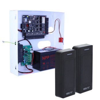 KD4 ieigos kontroles komplektas - 4 iejimai, 2 WR 125 skaitytuvai