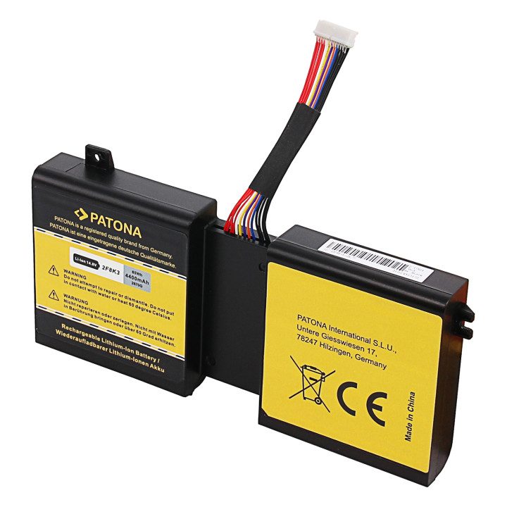 Akku DELL Alienware A17/A18 4400mAh Li-lon 14,8V 2F8K3
