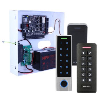 KD4 juurdepaasukontrolli komplekt - 4 sissepaasu, 3 segalugejat: WR, 2CS-V2, F3