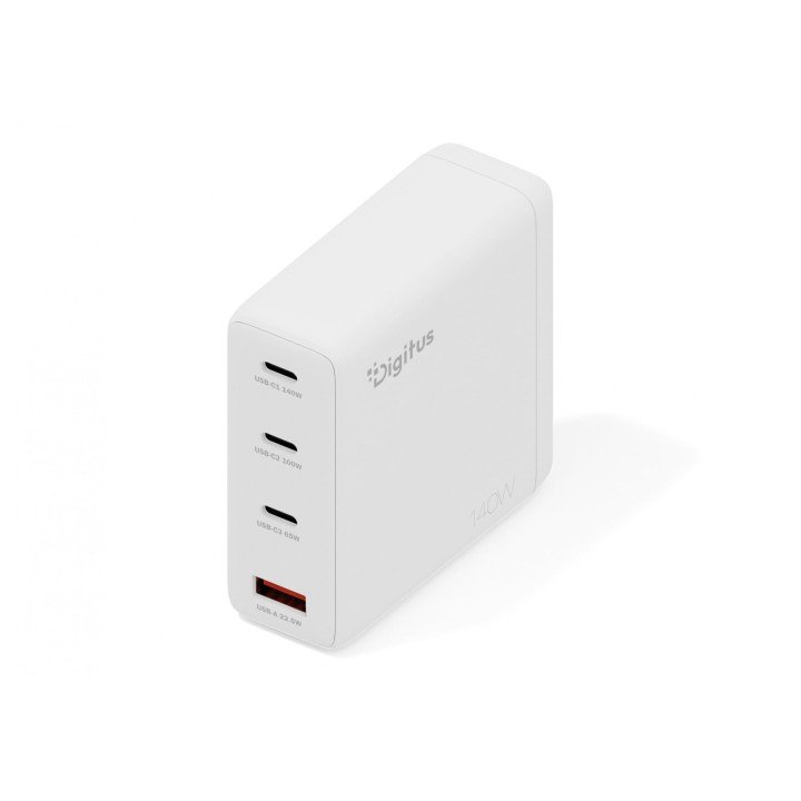 DIGITUS DA-10305 GaN II 140W USB-C sienas lādētājs