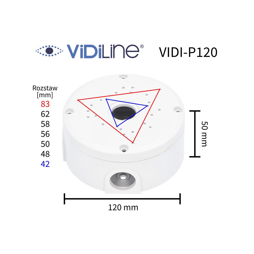 Universal mount for ViDiLine cameras