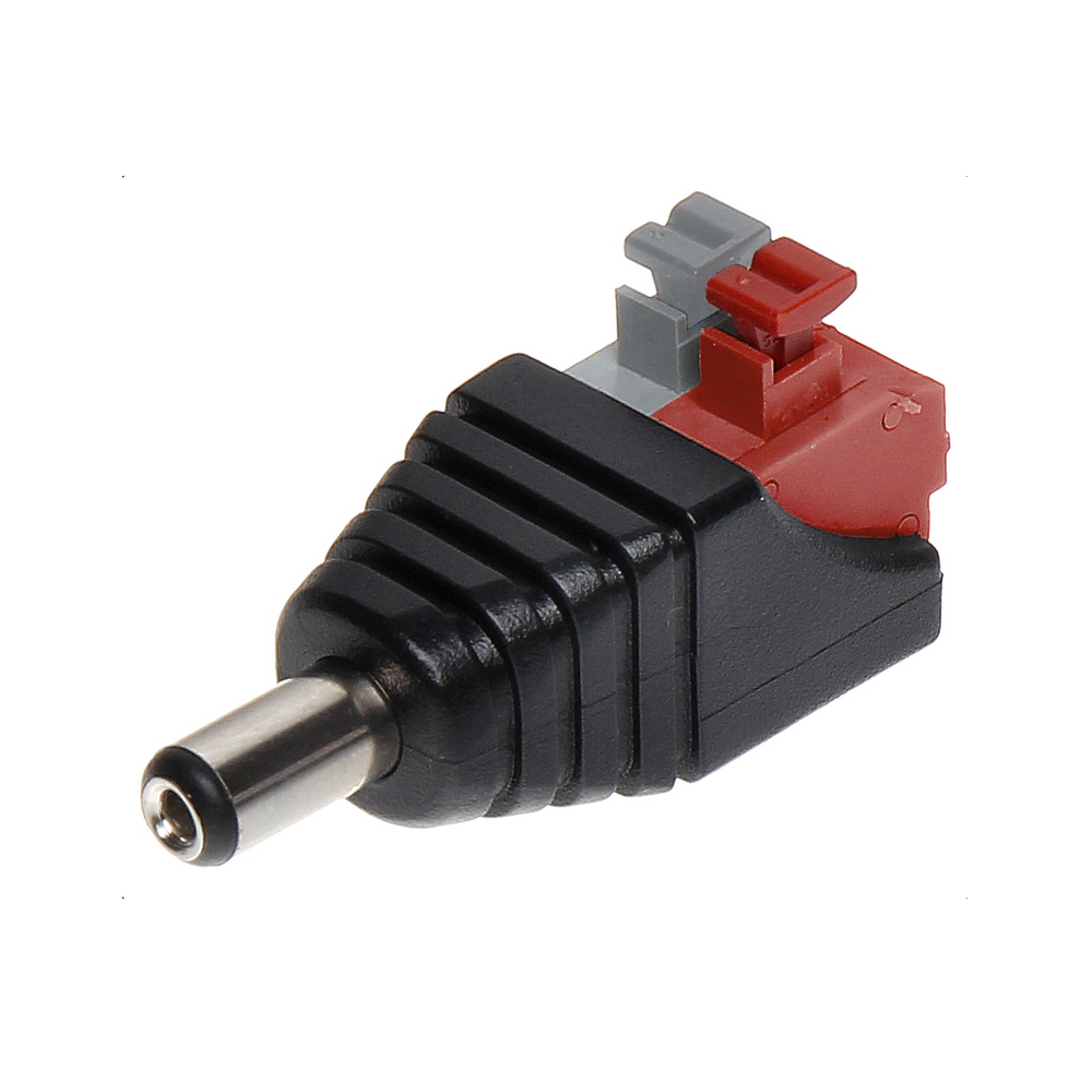 DC plug on the block VidiLine QUICK CONNECTOR 100 pcs.