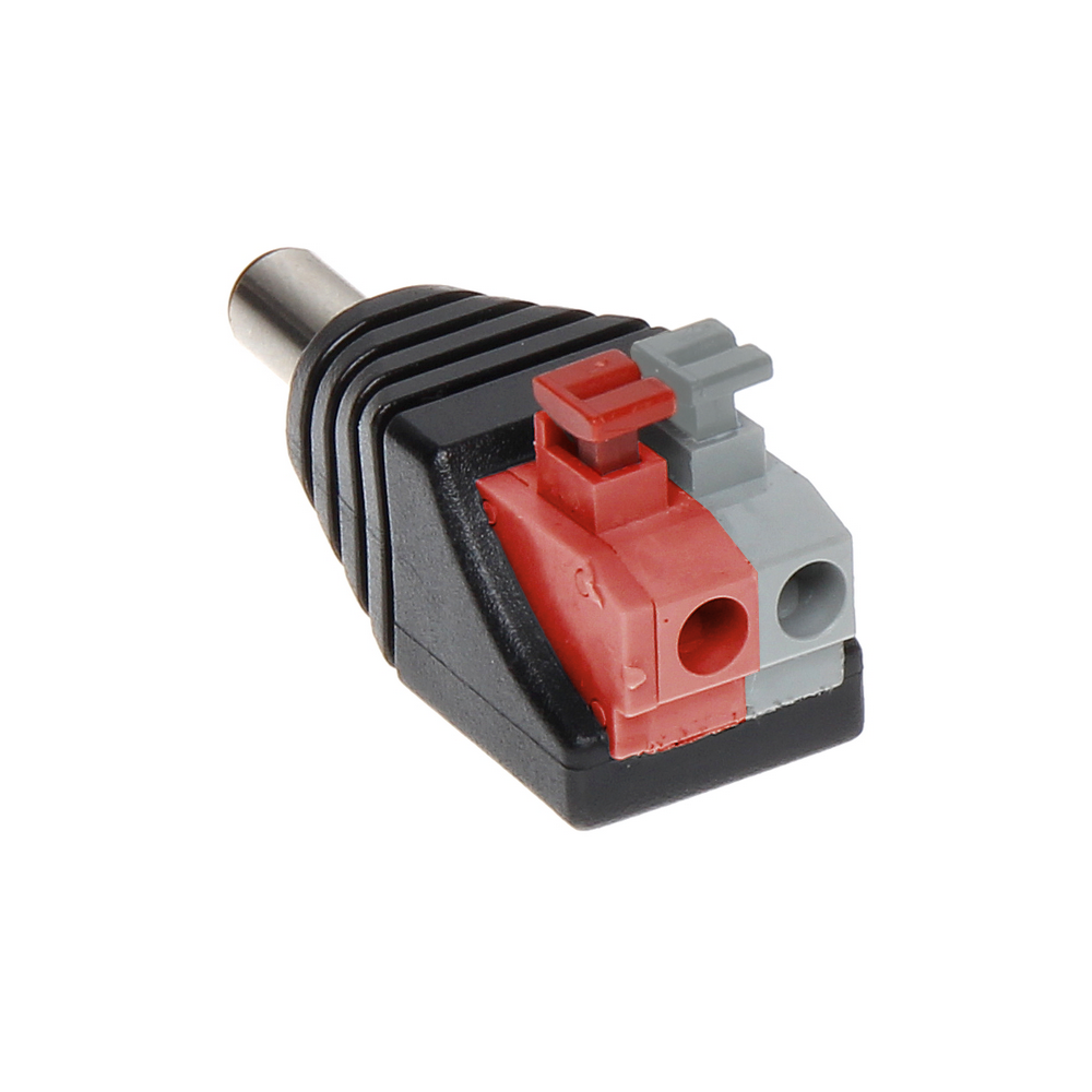 DC plug on the block VidiLine QUICK CONNECTOR 100 pcs.