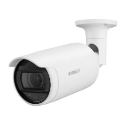 Hanwha Vision ANO-L6082R Bullet IP Security Camera, 2MP, White