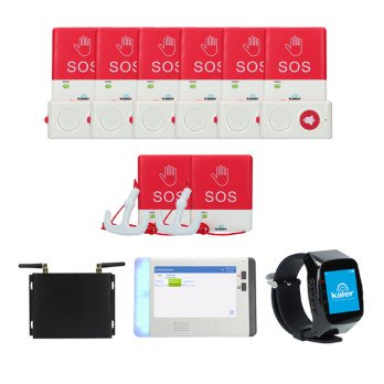 Konesusteem haiglasse, sanatooriumi, hooldekodusse, juhtmevaba leviala kuni 120 m, 6 voodit ja 2 vannituba, tahvelarvuti