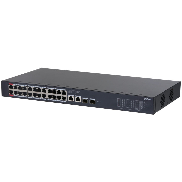 Dahua CS4228-24GT-240 28 portu PoE slēdzis 240W