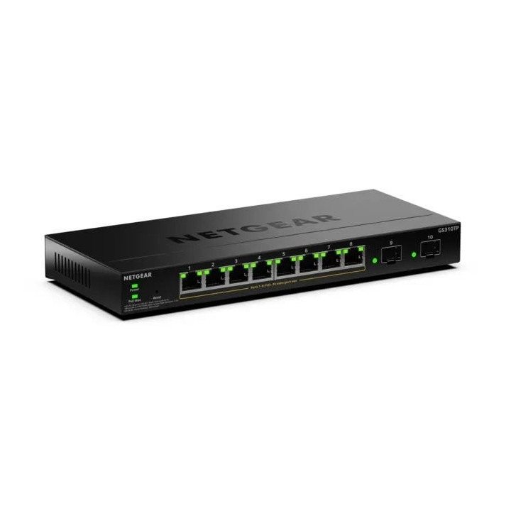 Netgear GS310TP-200EUS nutikas PoE lüliti 8 porti