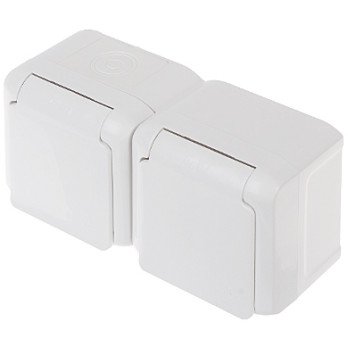 DVIGUBAS PAVIRSIAUS LIZDO ISVEDIS LE-782377 FORIX 230 V 16 A IP44 LEGRAND