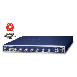 PLANET LRP-822CS PoE pār koaksiālo slēdzis 240W