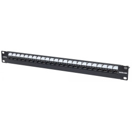 Intellinet 720564 патч-панель Cat6 UTP 24 порта 1U