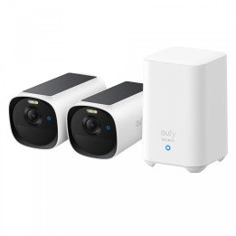 Eufy eufyCam E40 2 kamerų rinkinys + HomeBase S280 4MP