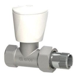 Arco 2122AR07601 TEIDE PLUS suora patteriventtiili kromattu