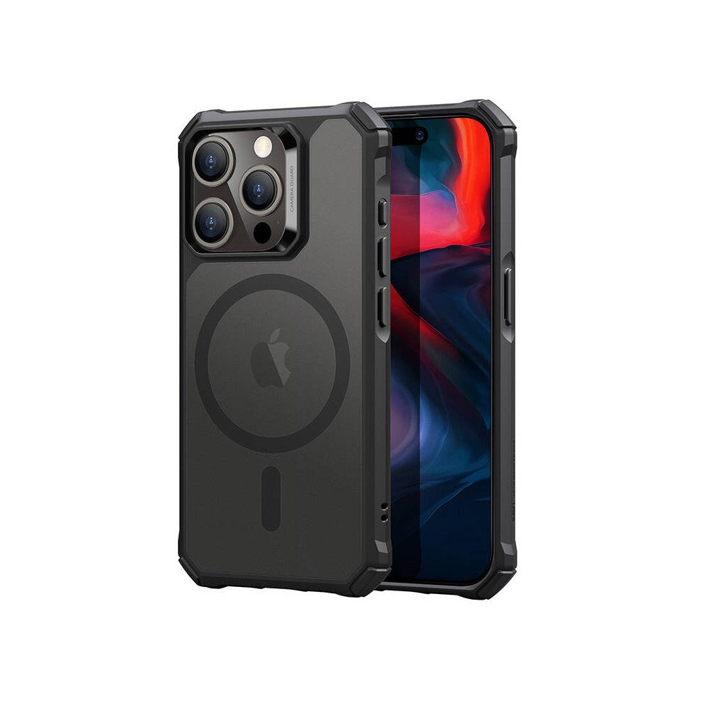 Case ESR Air Armor prieks iPhone 15 Pro, Magsafe (melns)