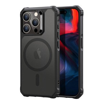 Case ESR Air Armor prieks iPhone 15 Pro, Magsafe (melns)