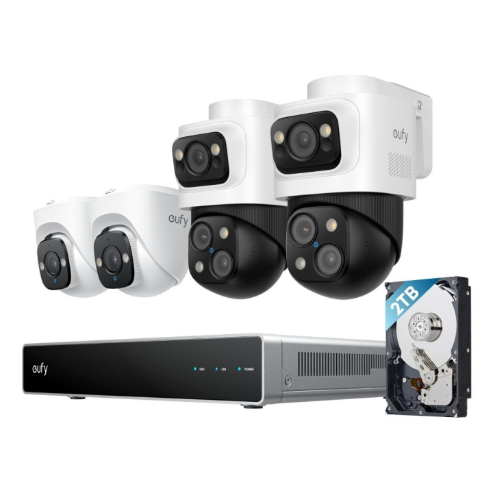 Eufy E8E00325 S4 NVR 4K 16MP Bullet IP kamera