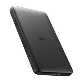 ESR Qi2 MagSlim 5000 mAh magnetiline akupank (must)