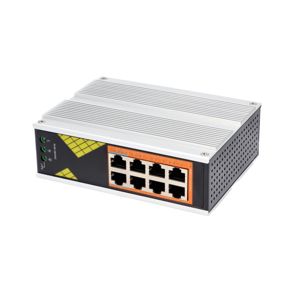 Vidiline VIDI-DG0800 DIN- PoE 8x 1000/ 130